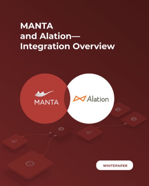 MANTA and Alation – Integration Overview